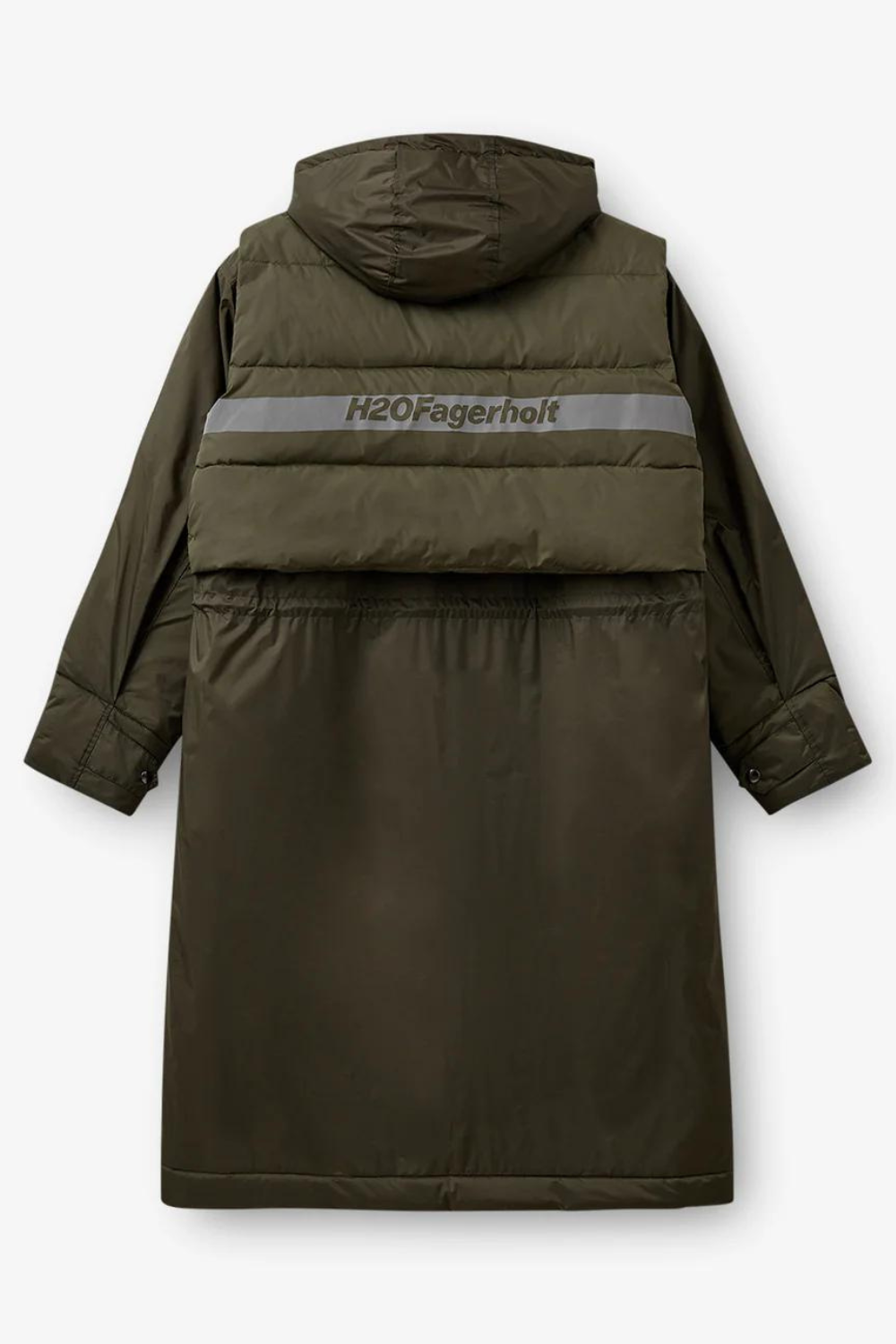 Warm Rain Jacket - Forest Green - H2O Fagerholt