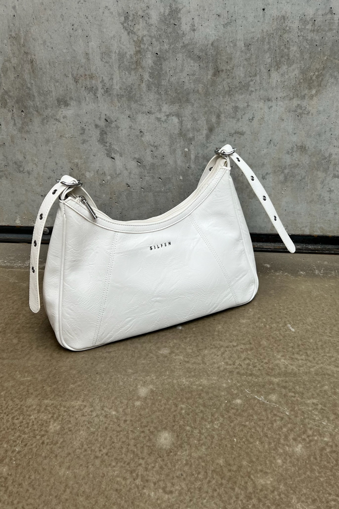 Filippa Crossbody Bag - White - Silfen Studio